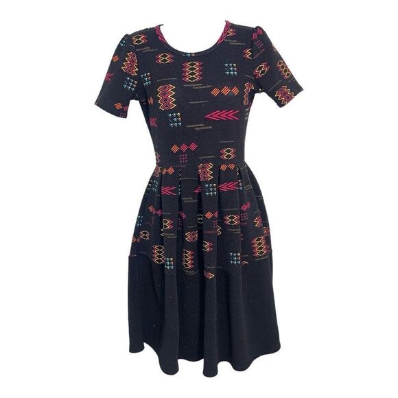 Lularoe multicolor Print Short Sleeve - Picture 1 of 3